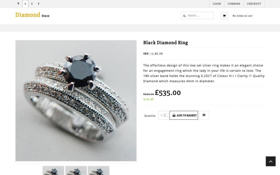 Product pages